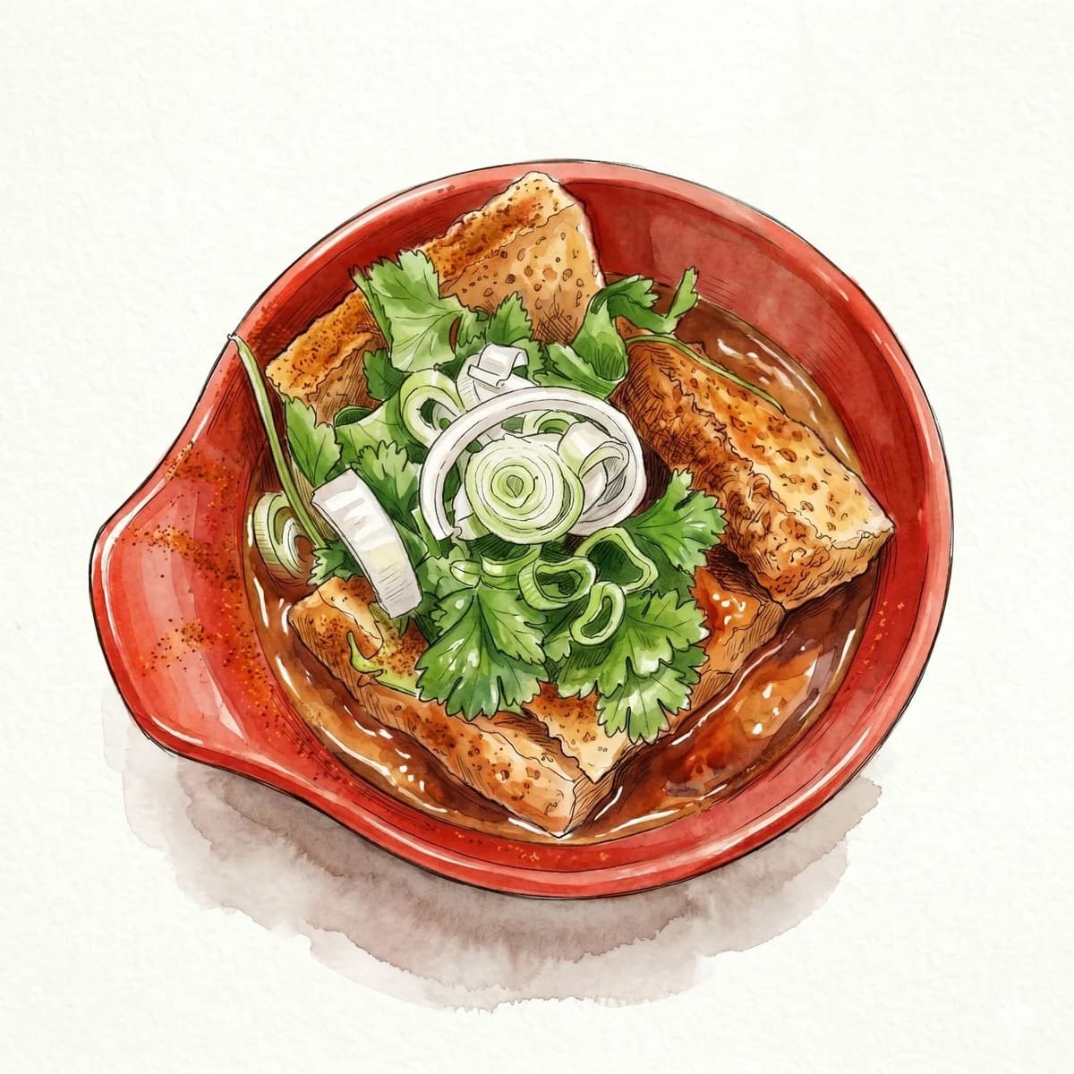 C. Gebratener Tofu