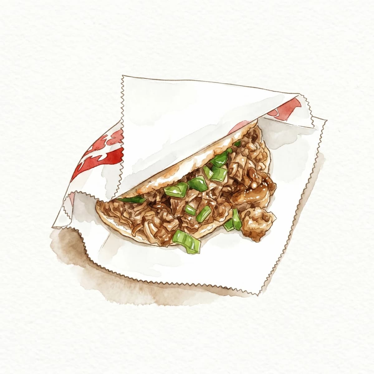 A. RouJiaMo (Pork Burger)🐷